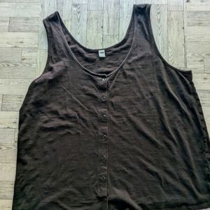 Old Navy Button Down Tank Top